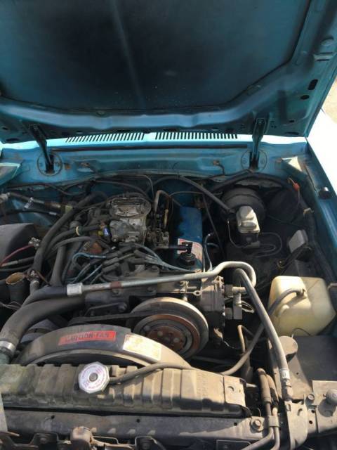 1978 Teal Ford Mustang