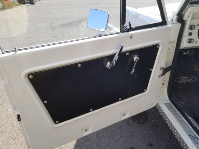 1966 White Ford Bronco Convertible