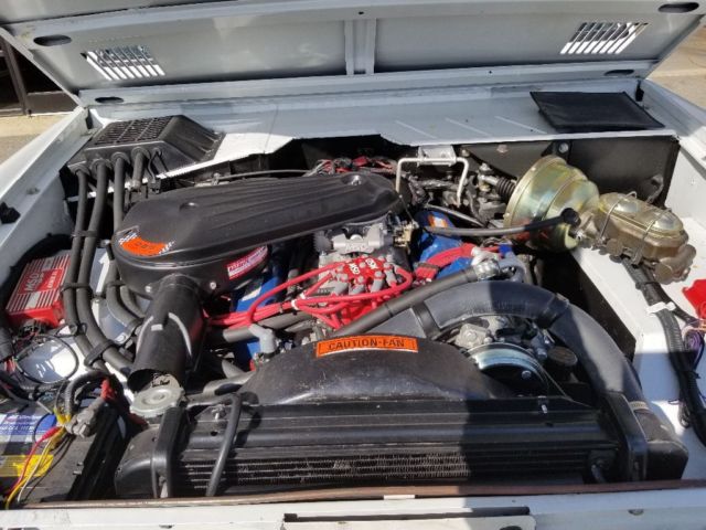 1966 White Ford Bronco Convertible