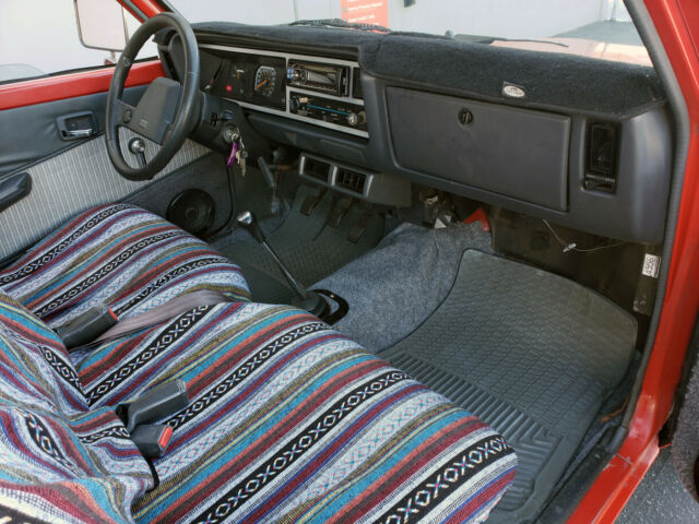 1986 RED Mitsubishi DODGE RAM 50 PICKUP TRUCK