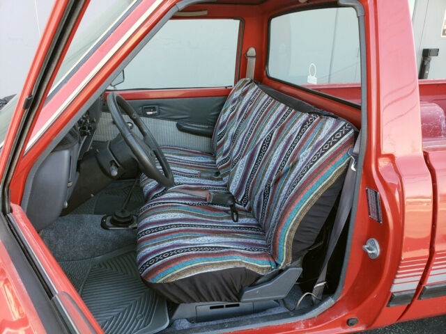 1986 RED Mitsubishi DODGE RAM 50 PICKUP TRUCK