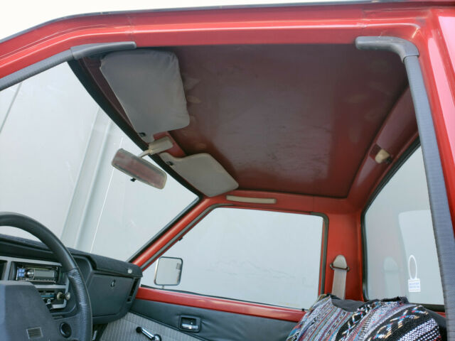 1986 RED Mitsubishi DODGE RAM 50 PICKUP TRUCK