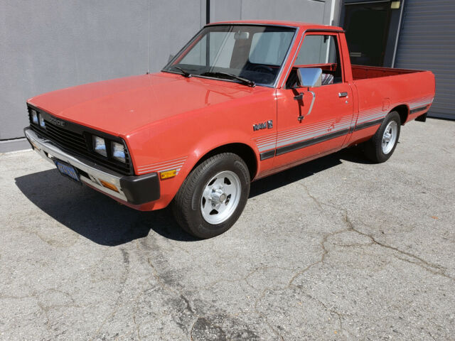 1986 RED Mitsubishi DODGE RAM 50 PICKUP TRUCK