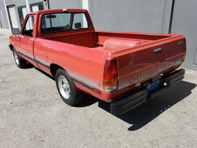 1986 RED Mitsubishi DODGE RAM 50 PICKUP TRUCK