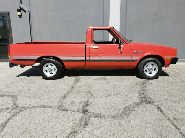 1986 RED Mitsubishi DODGE RAM 50 PICKUP TRUCK