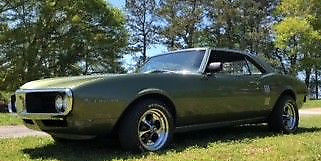 1968 Green Pontiac Firebird Coupe