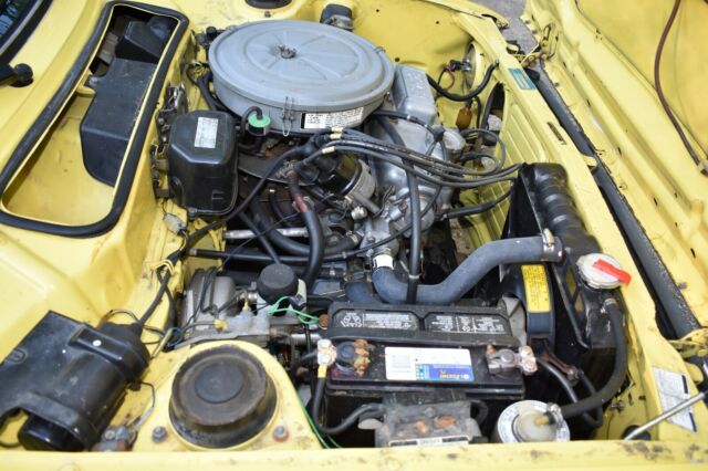 1979 Yellow Honda Civic Coupe
