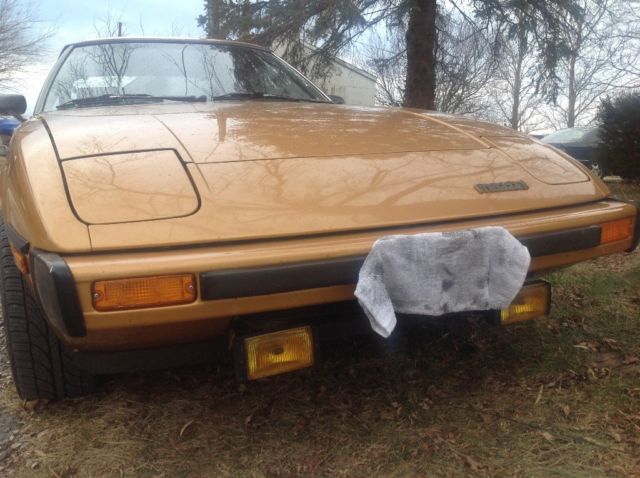 1980 Solar Gold Mazda RX-7 Hatchback