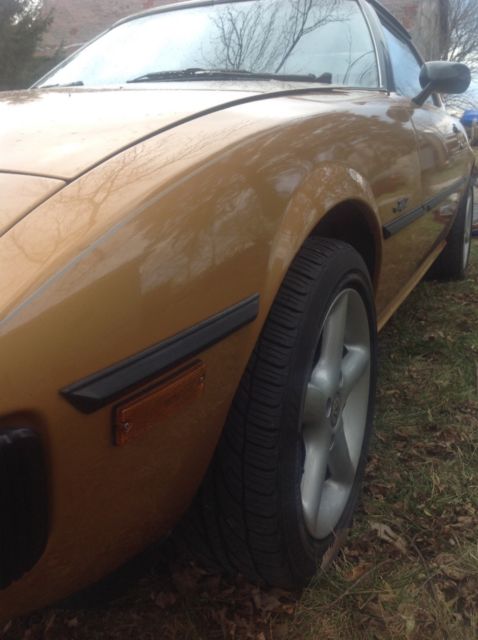 1980 Solar Gold Mazda RX-7 Hatchback