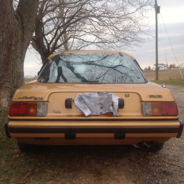 1980 Solar Gold Mazda RX-7 Hatchback