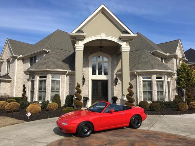 1992 Red Mazda MX-5 Miata Convertible