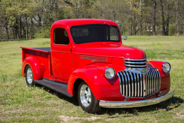 1941 Red Chevrolet 3100 Pickup (Truck)
