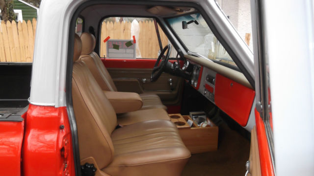 1972 Orang/Grey Chevrolet C/K Pickup 2500 Standard Cab Pickup