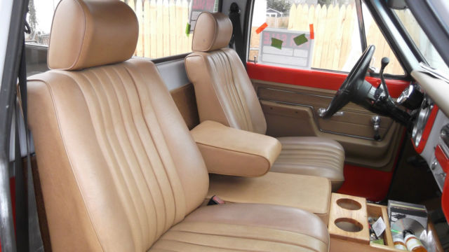 1972 Orang/Grey Chevrolet C/K Pickup 2500 Standard Cab Pickup