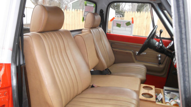 1972 Orang/Grey Chevrolet C/K Pickup 2500 Standard Cab Pickup