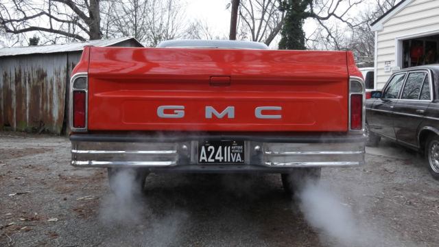 1972 Orang/Grey Chevrolet C/K Pickup 2500 Standard Cab Pickup