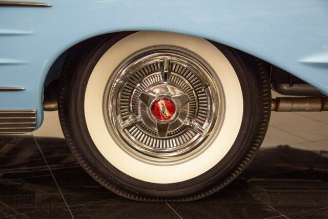 1958 Blue Chevrolet Impala --