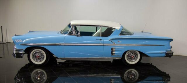 1958 Blue Chevrolet Impala --