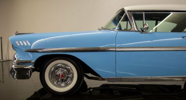 1958 Blue Chevrolet Impala --