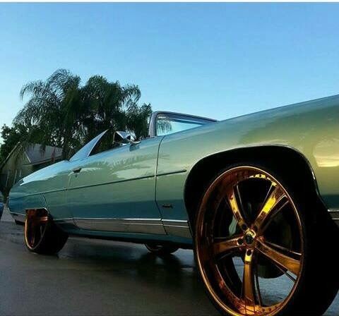 1966 D Mist Blue Chevrolet Impala Convertible