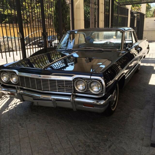 1964 Blue Chevrolet Impala Coupe