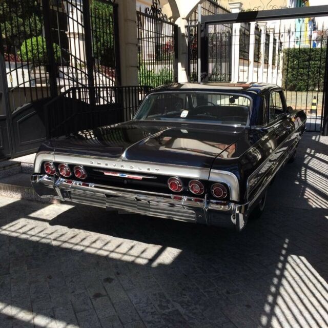 1964 Blue Chevrolet Impala Coupe