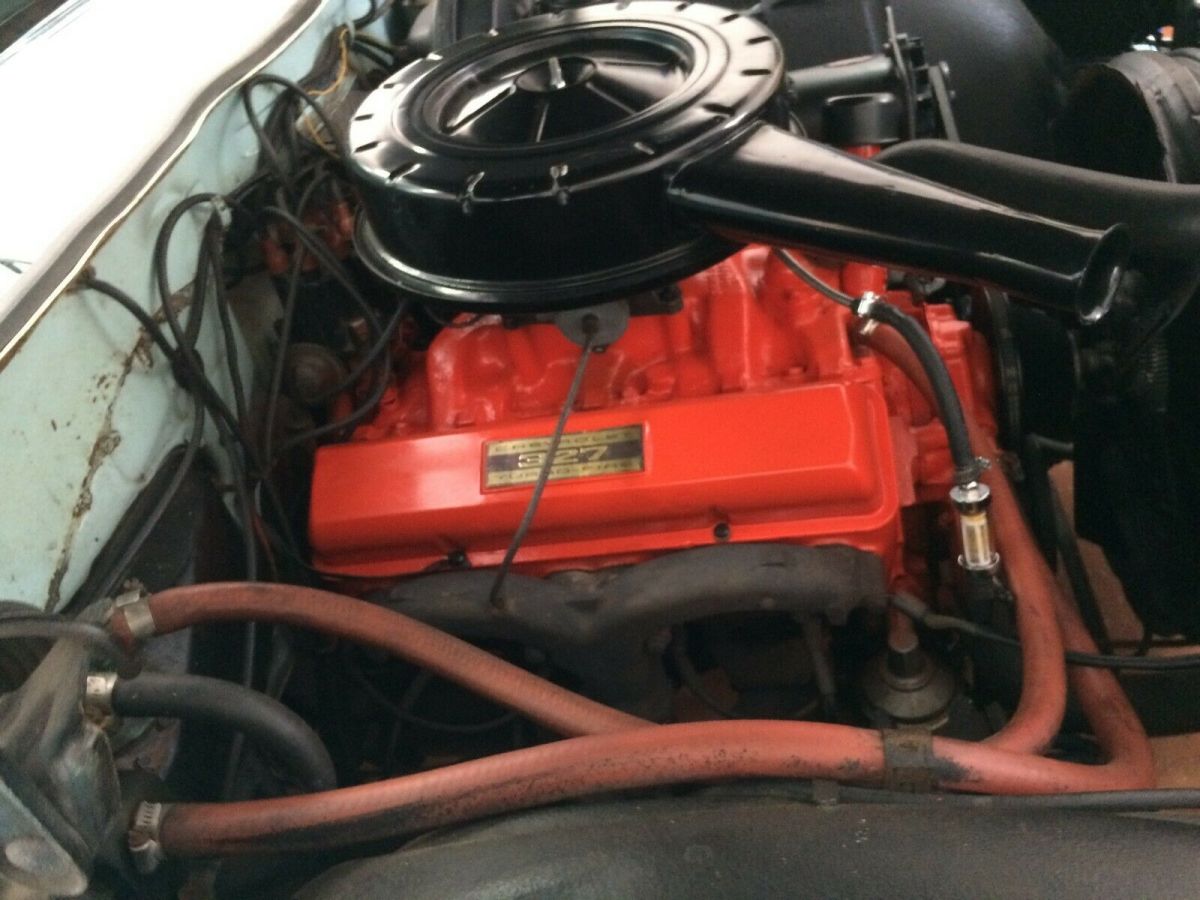 1962 Blue Chevrolet Impala Coupe