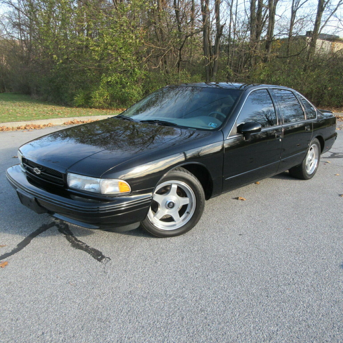 1994 Black Chevrolet Impala 4 door sedan