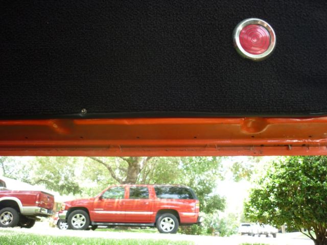 1964 orange pearl Chevrolet Impala 2 door hard top