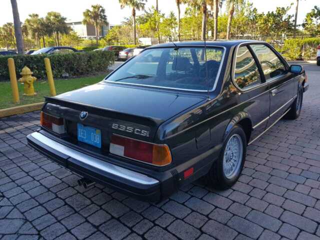 1986 Gray BMW 6-Series Coupe