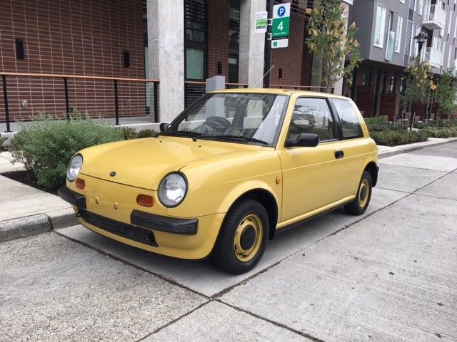 1987 Yellow Nissan Be-1 Coupe
