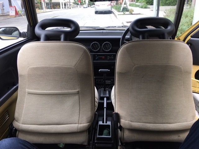 1987 Yellow Nissan Be-1 Coupe