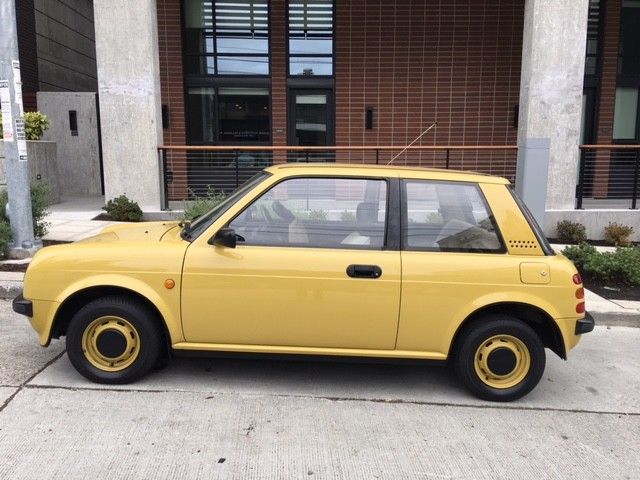 1987 Yellow Nissan Be-1 Coupe