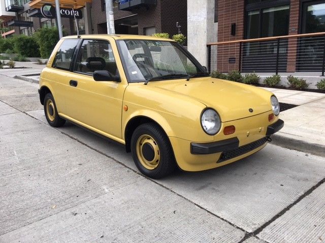 1987 Yellow Nissan Be-1 Coupe