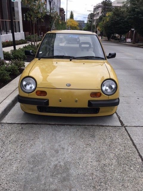 1987 Yellow Nissan Be-1 Coupe