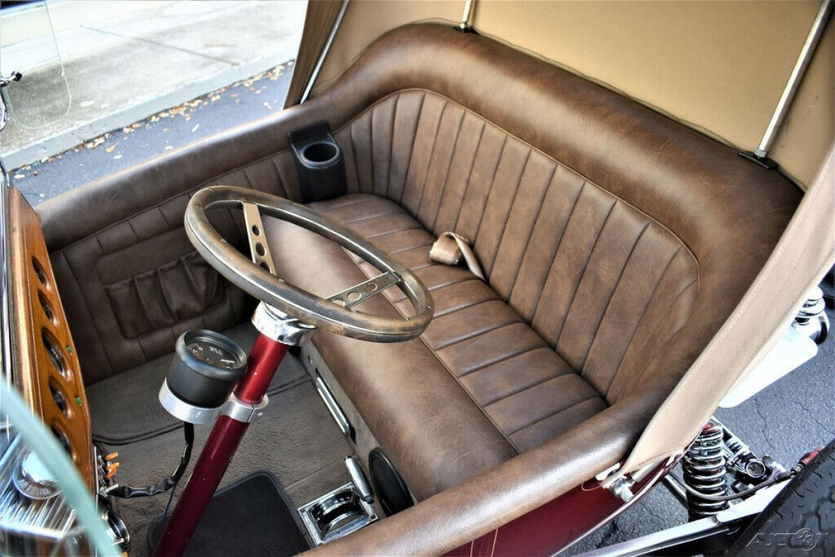 1914 Burgundy Ford T-Bucket Convertible