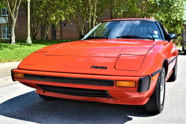 1979 Red Mazda RX-7 Coupe