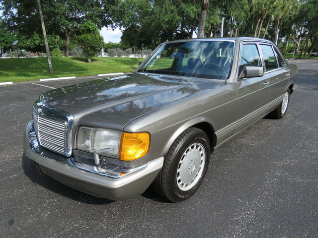 1987 Gray Mercedes-Benz S-Class Sedan