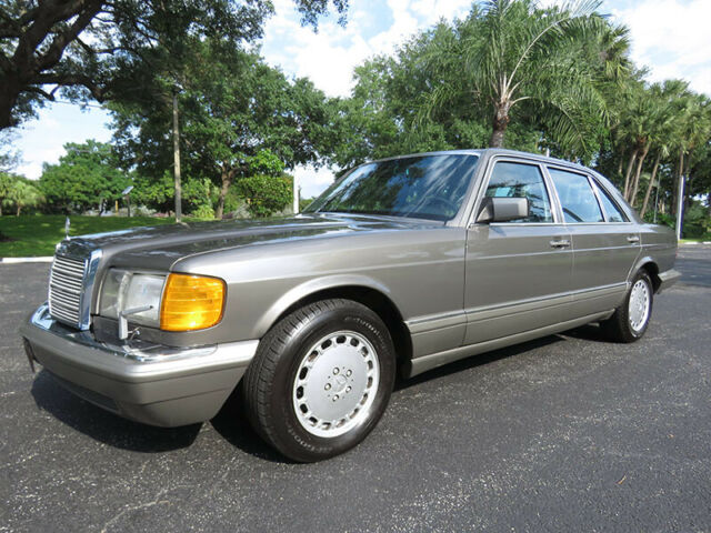 1987 Gray Mercedes-Benz S-Class Sedan