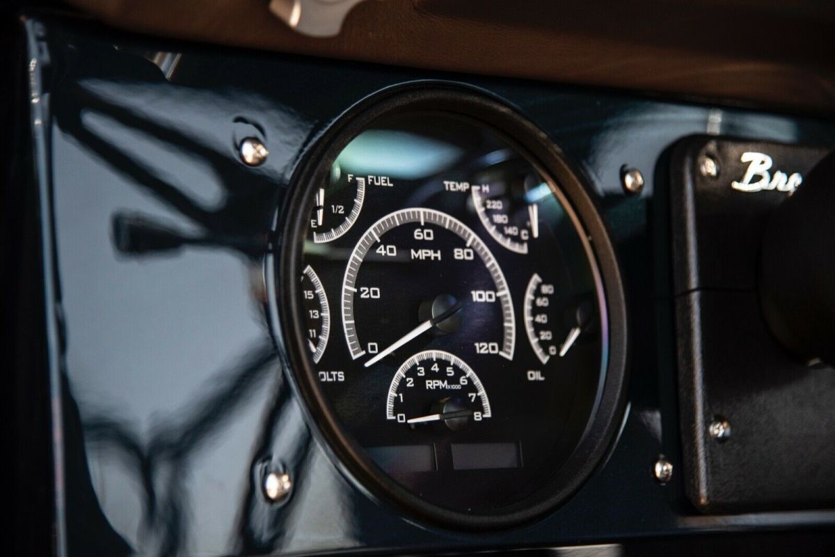 1975 Dark Blue Metallic Ford Bronco SUV