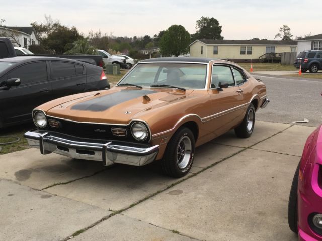 1974 Gold Ford Maverick