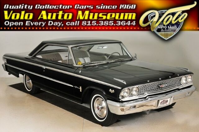 1963 Black Ford Galaxie Fastback
