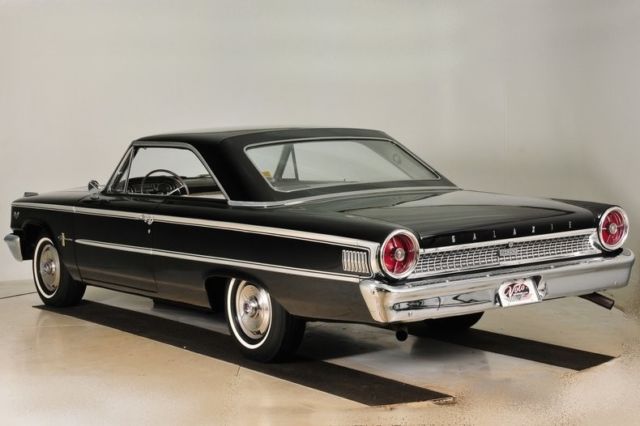 1963 Black Ford Galaxie Fastback