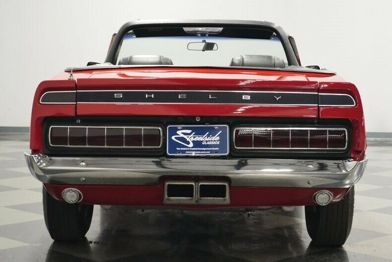 1969 Red Ford Mustang Convertible