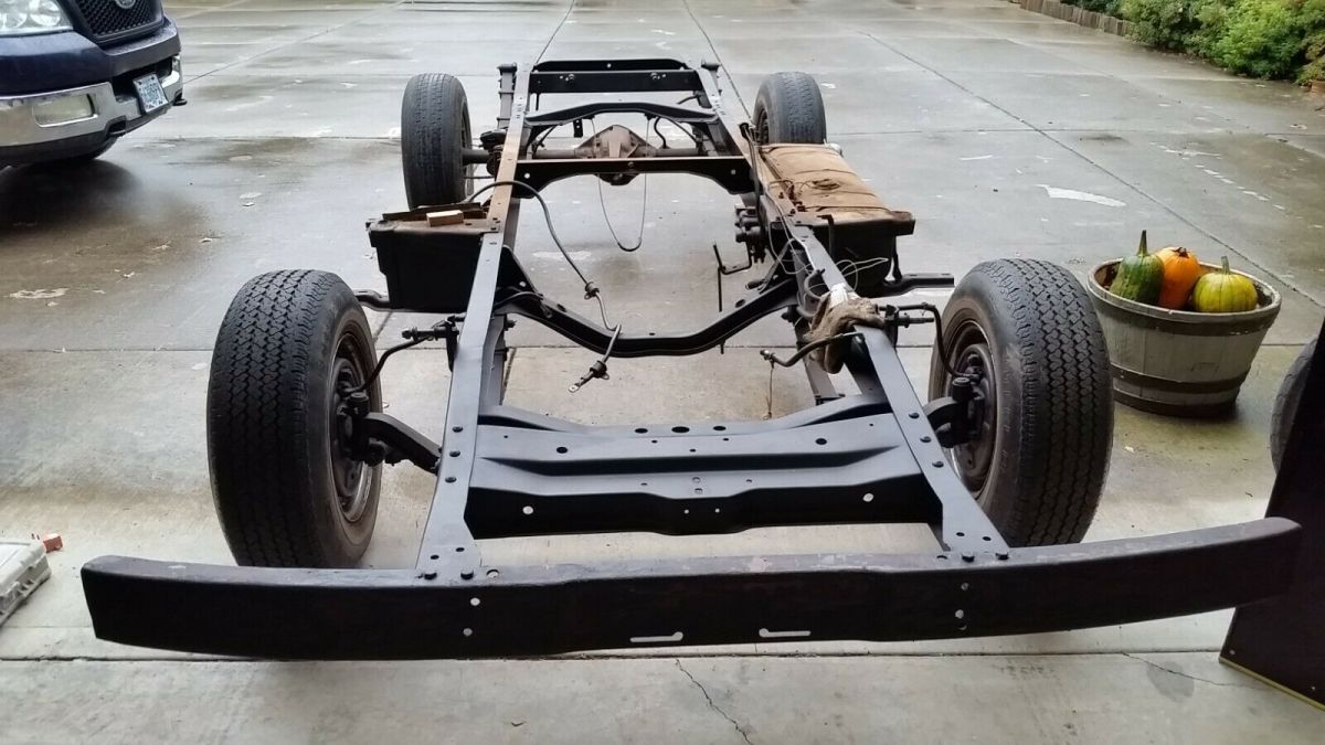 1955 Red Ford F-150 Standard Cab Pickup