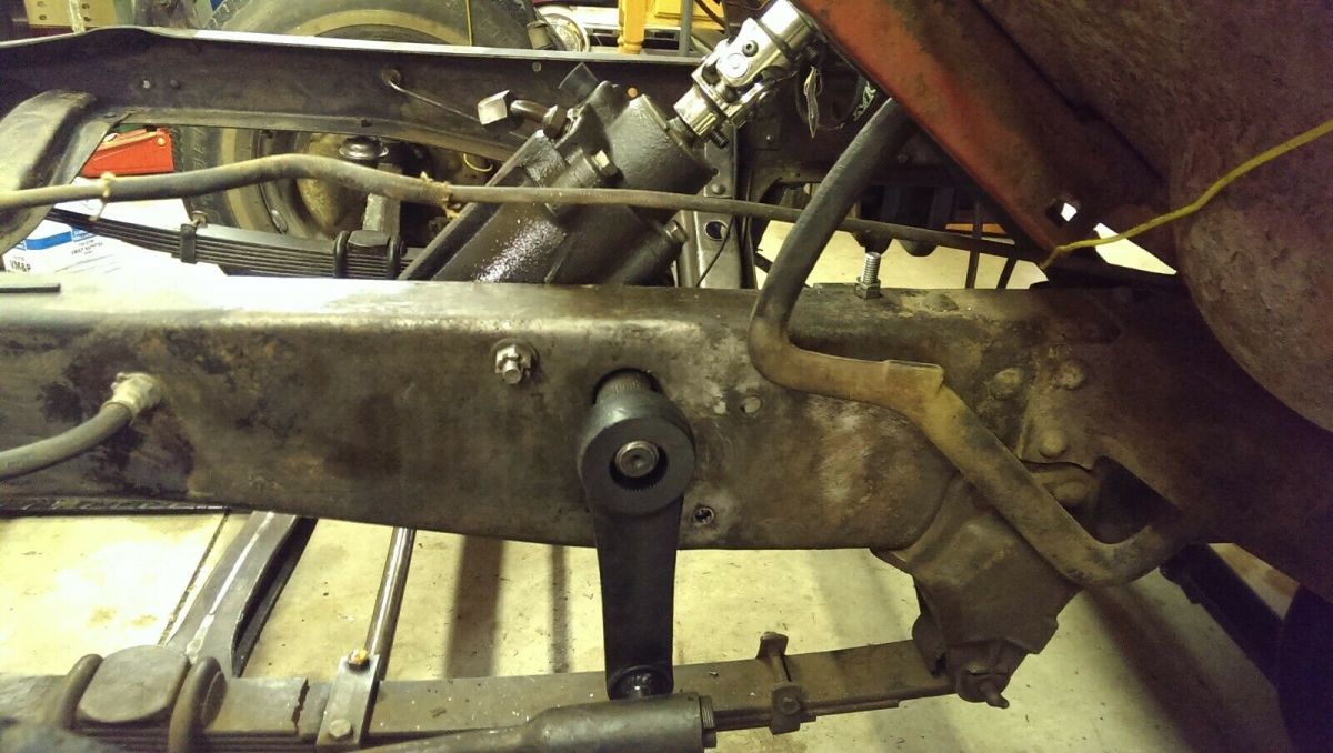 1955 Red Ford F-150 Standard Cab Pickup