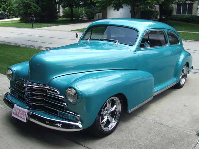 1948 Teal Chevrolet Aero Sedan Sedan