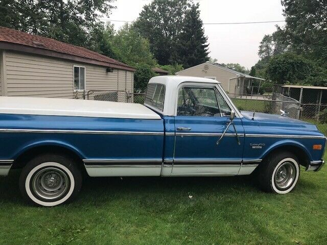1970 Blue Chevrolet C-10