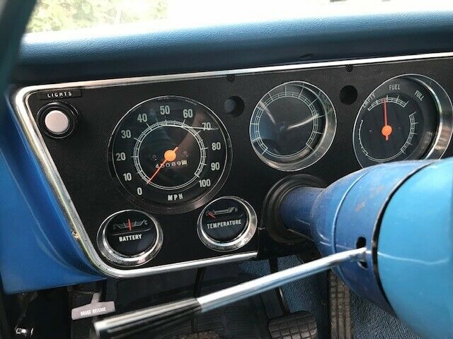 1970 Blue Chevrolet C-10