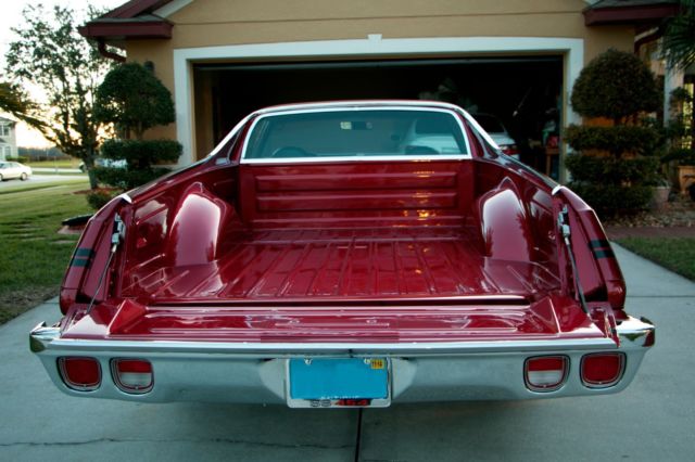 1974 Red Magic Pearl Chevrolet El Camino 2 Door